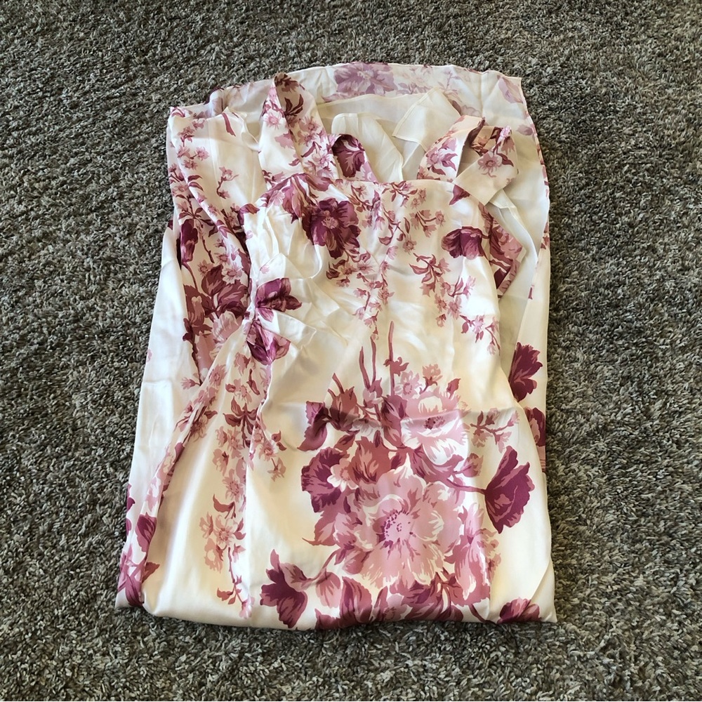 Reformation Earl Silk Dress - Christa - Picture 4 of 8